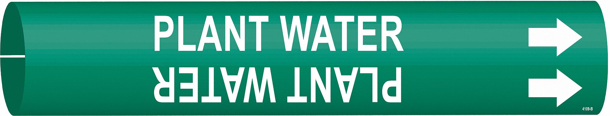 Pipe Marker Plant Water 7/8in H 7/8in W