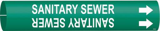 Pipe Mrkr Santry Sewer 13/16in H 4/5in W