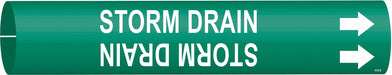 Pipe Marker Storm Drain 7/8in H 7/8in W