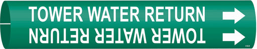 Pipe Mrkr Tower Water Return 2in H 2in W