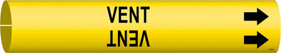 Pipe Marker Vent 7/8 in H 7/8 in W