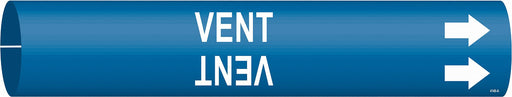 Pipe Marker Vent 13/16 in H 4/5 in W