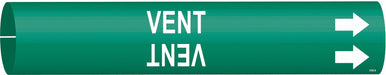Pipe Marker Vent 13/16 in H 4/5 in W