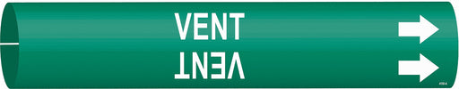 Pipe Marker Vent 13/16 in H 4/5 in W