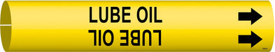 Pipe Marker Lube Oil 13/16 in H 4/5 in W