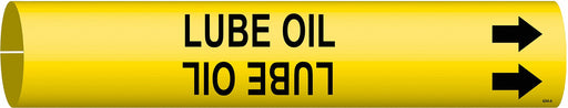 Pipe Marker Lube Oil 13/16 in H 4/5 in W