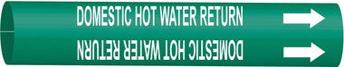 Pipe Mrkr Domestic Hot Watr Return 8in H