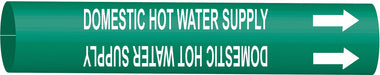 Pipe Marker Domestic Hot Water Supply