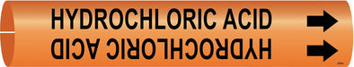 Pipe Markr Hydrochloric Acid 2in H 2in W