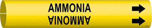 Pipe Marker Ammonia 2 in H 2 in W