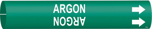 Pipe Marker Argon 2 in H 2 in W