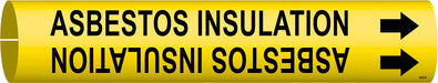 Pipe Marker Asbestos Insulation