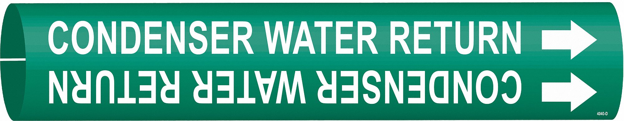 Pipe Marker Condenser Water Return