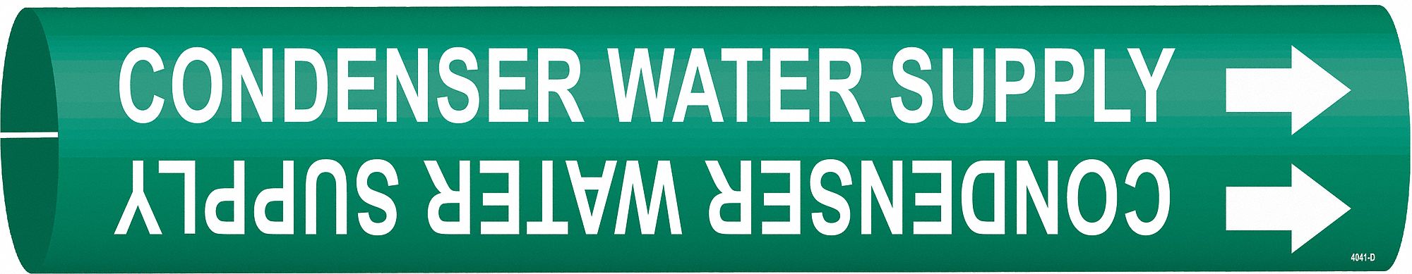 Pipe Marker Condenser Water Supply