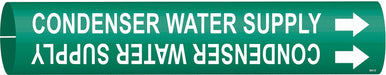 Pipe Marker Condenser Water Supply