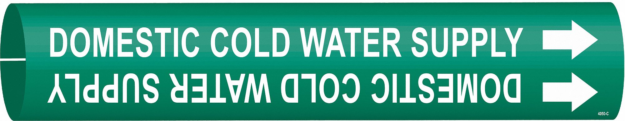 Pipe Marker Domestic Cold Water Supply