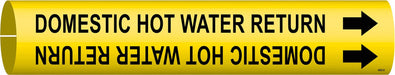 Pipe Marker Domestic Hot Water Return