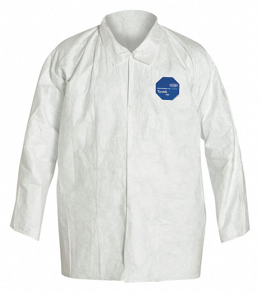 Disposable Shirt 2XL Tyvek(R) Wht PK50