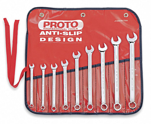 Combo Wrench St Steel Polish Stnrd Ofst