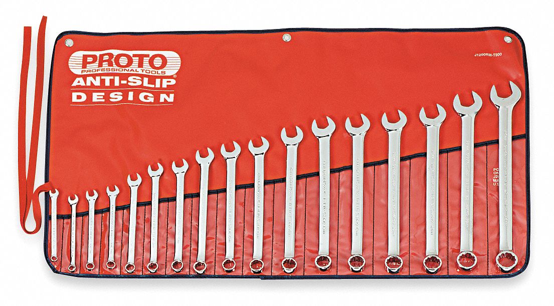 Combo Wrench St Steel Polish Stnrd Ofst