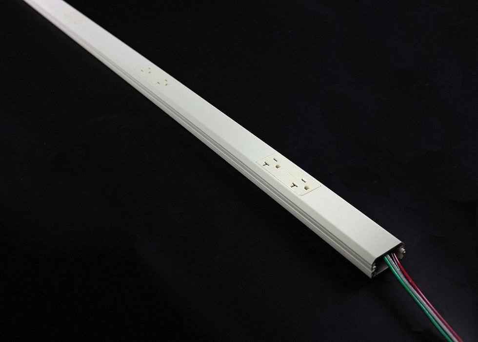Prewired Raceway 6 Outlets Polyester