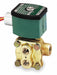 Solenoid Valve withManual Operator Brass