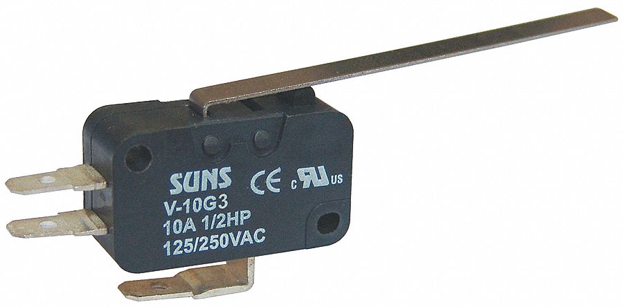 MiniSnapActionSwitch HingeLever SPDT