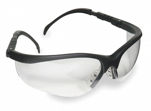 SafetyGlasses Clear ScratchResistant Blk