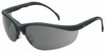 SafetyGlasses Gry ScratchResistant Blk