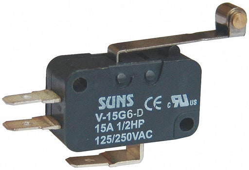 MiniSnapActionSwitch RollerLever 1NO/1NC