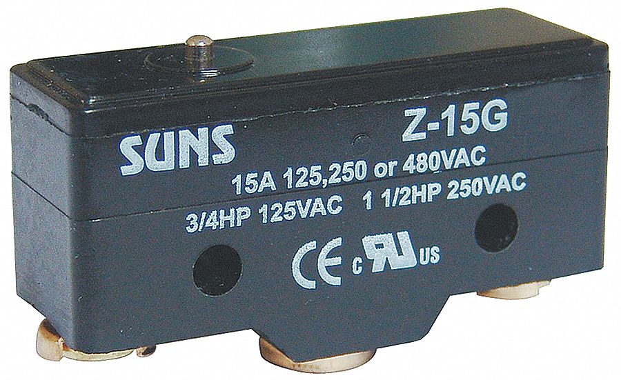 Snap Action Switch Pin Plunger SPDT