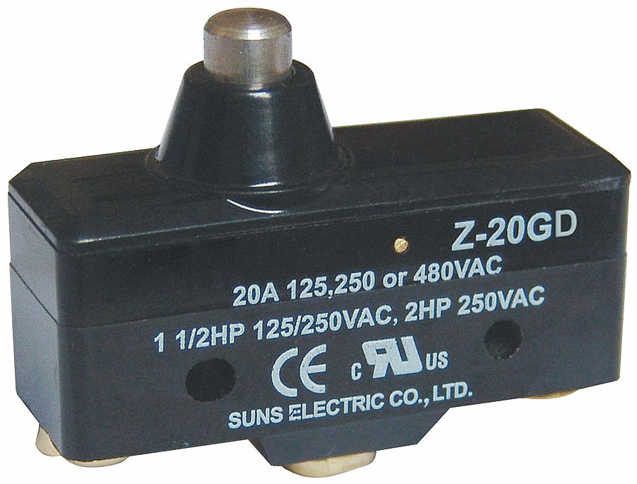 Snap Action Switch Plunger 1NO/1NC