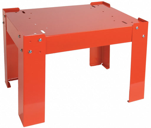 BaseforSlideRackCabinet Red Stl PwdrCtd