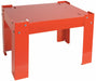 BaseforSlideRackCabinet Red Stl PwdrCtd