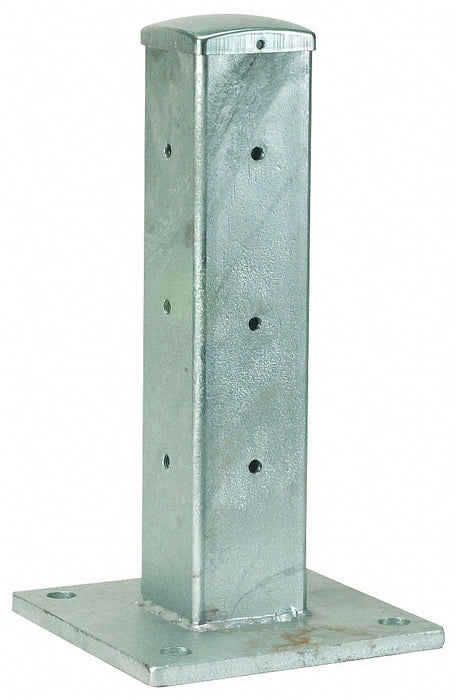 Guard Rail Post Single High Corner L 4In