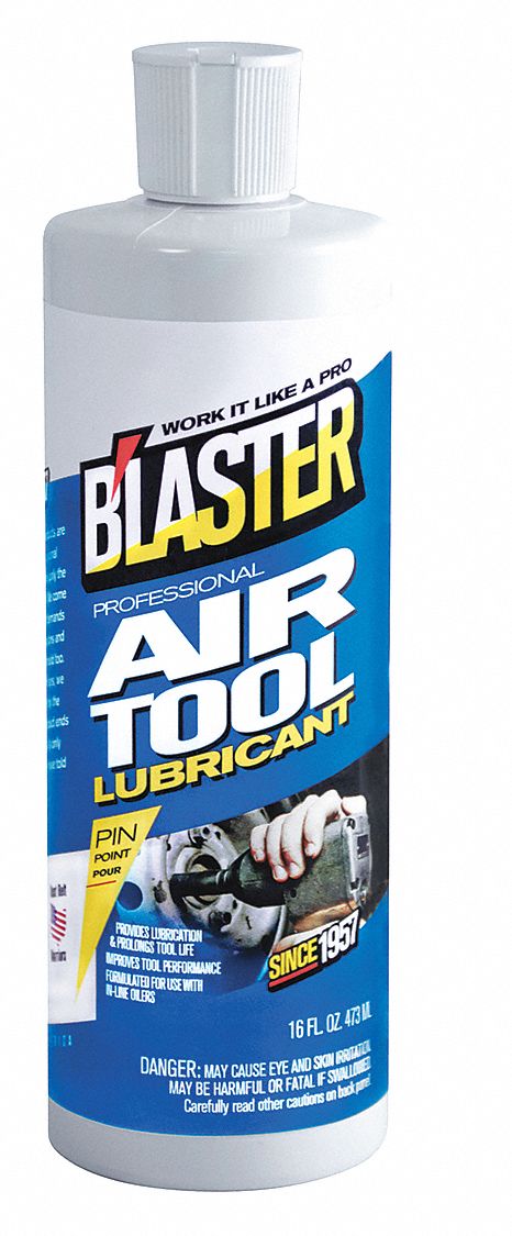 Air Tool Lubricant Petroleum Base 16 oz.