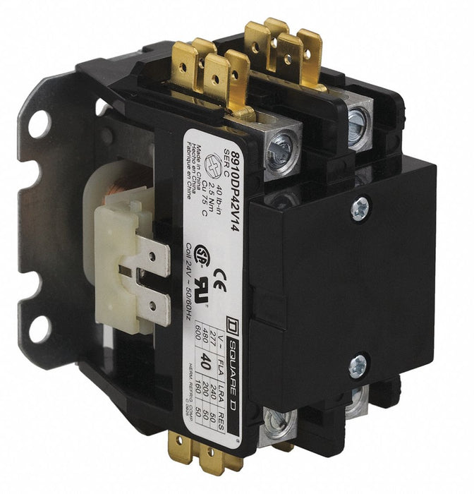 H2647 DefPurposeMagContactor 24VAC 1P 40A