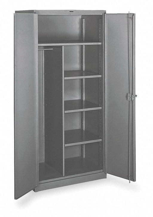 Storage Cabinet 82 x60 x24 DvGry 4Shlv