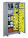 Bin Cabinet 82 x36 x21 DvGry 64YlwBns