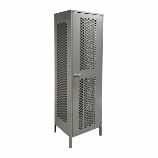 Storage Cabinet 78 x24 x21 DvGry 4Shlv