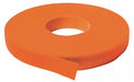 Hook-and-Loop Cable Tie Roll 75 ft Ornge