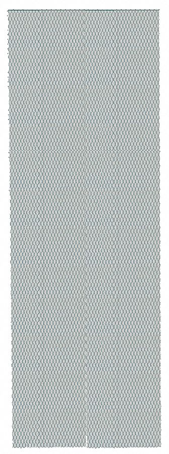Back Panel 90 x36 x1/2 DGry Metal
