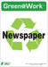 Recycle Label Newspaper 14X10 PK5