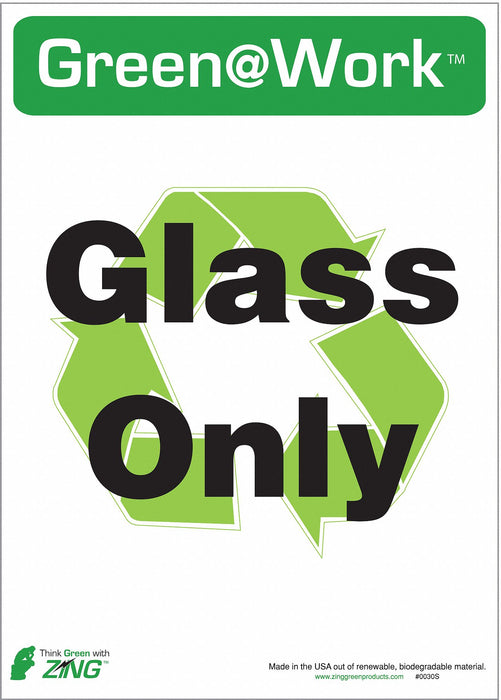 Recycle Label 7 x 10 PK5