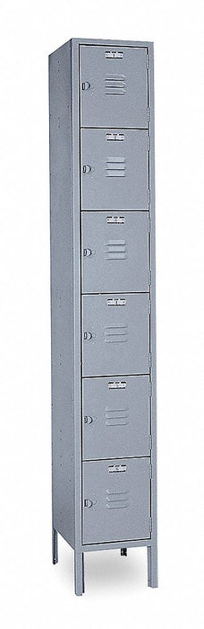 Lckr 6x1Lckr DvGray 78 x12 x18 UnAssm