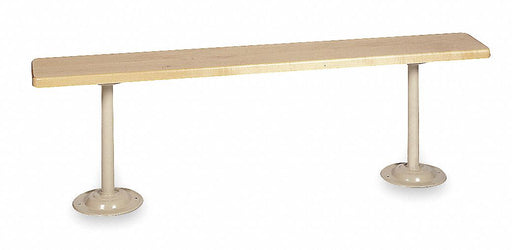 Locker Room Bench 6ft Wide Putty