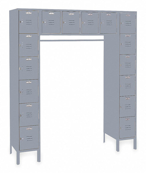 F8971 Lckr 6x6Lckr Dove Gray 78 x69 x18 Assm