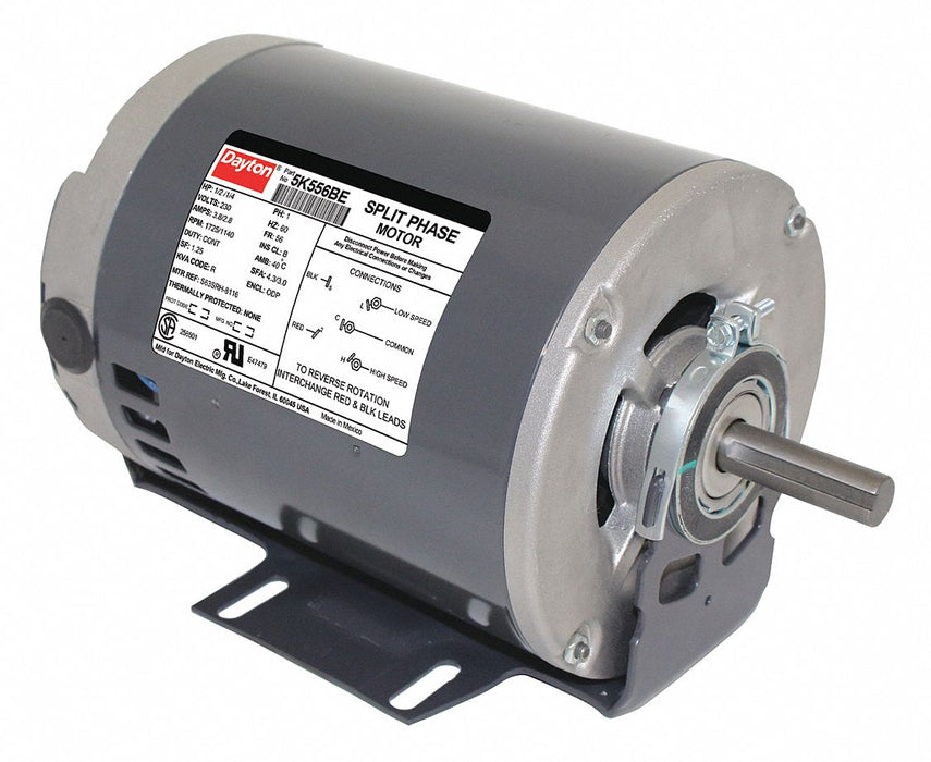 Motor 1/4 1/2 HP 1 725/1 140 RPM 230V