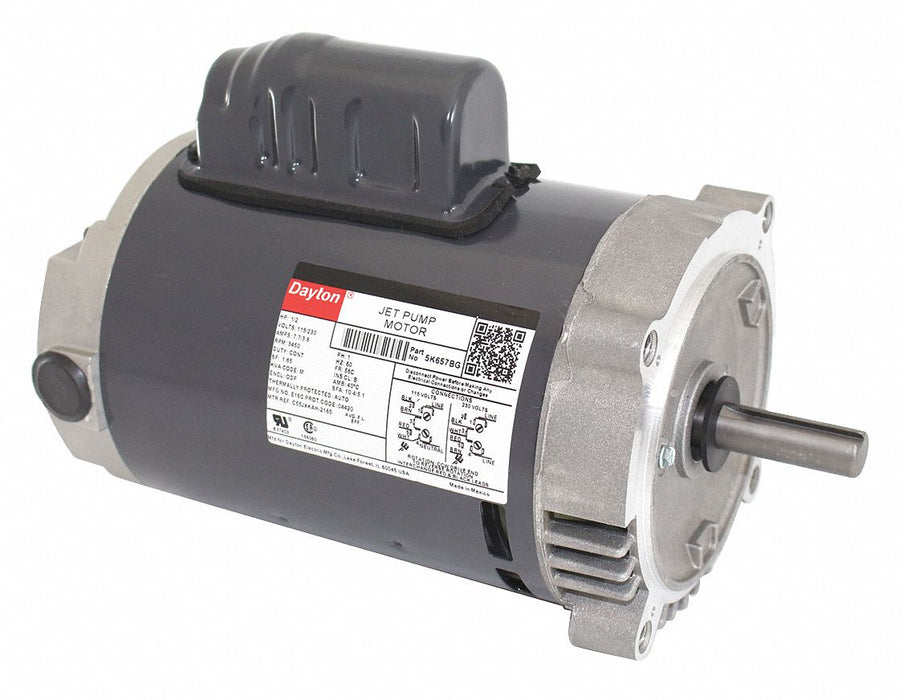 Motor 1/2 HP 3 450 rpm 56C 115/230V