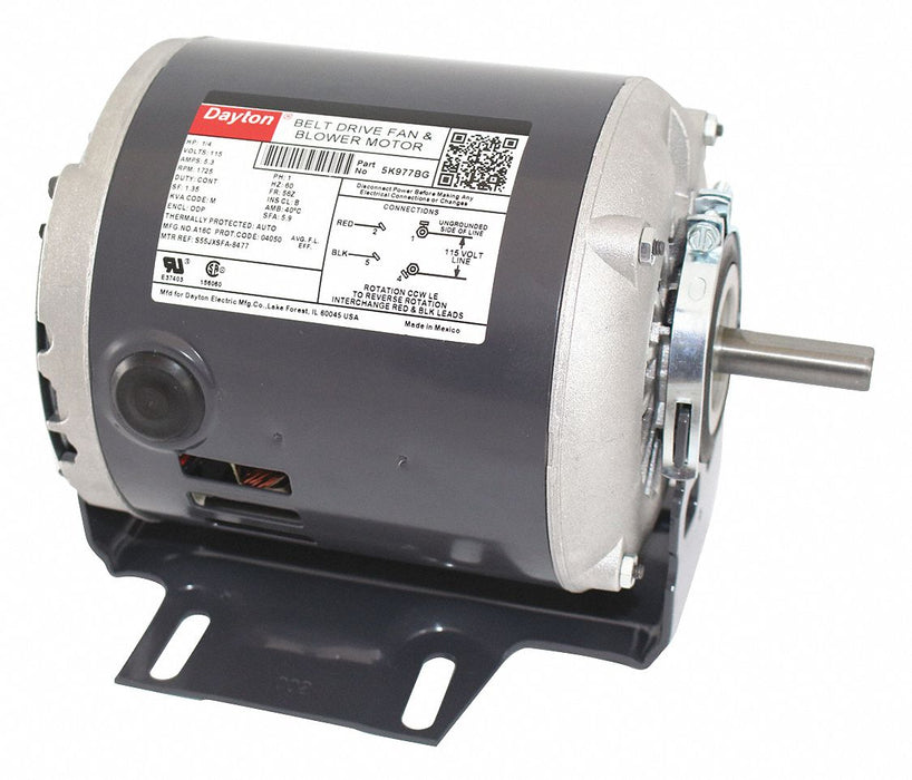 Belt Drive Motor 56Z 1/4 hp